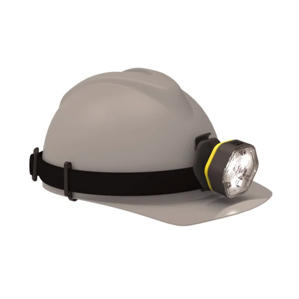 Lampe frontale casque de sécurité